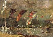 Regattas at Molesey, Jean-Antoine Watteau
